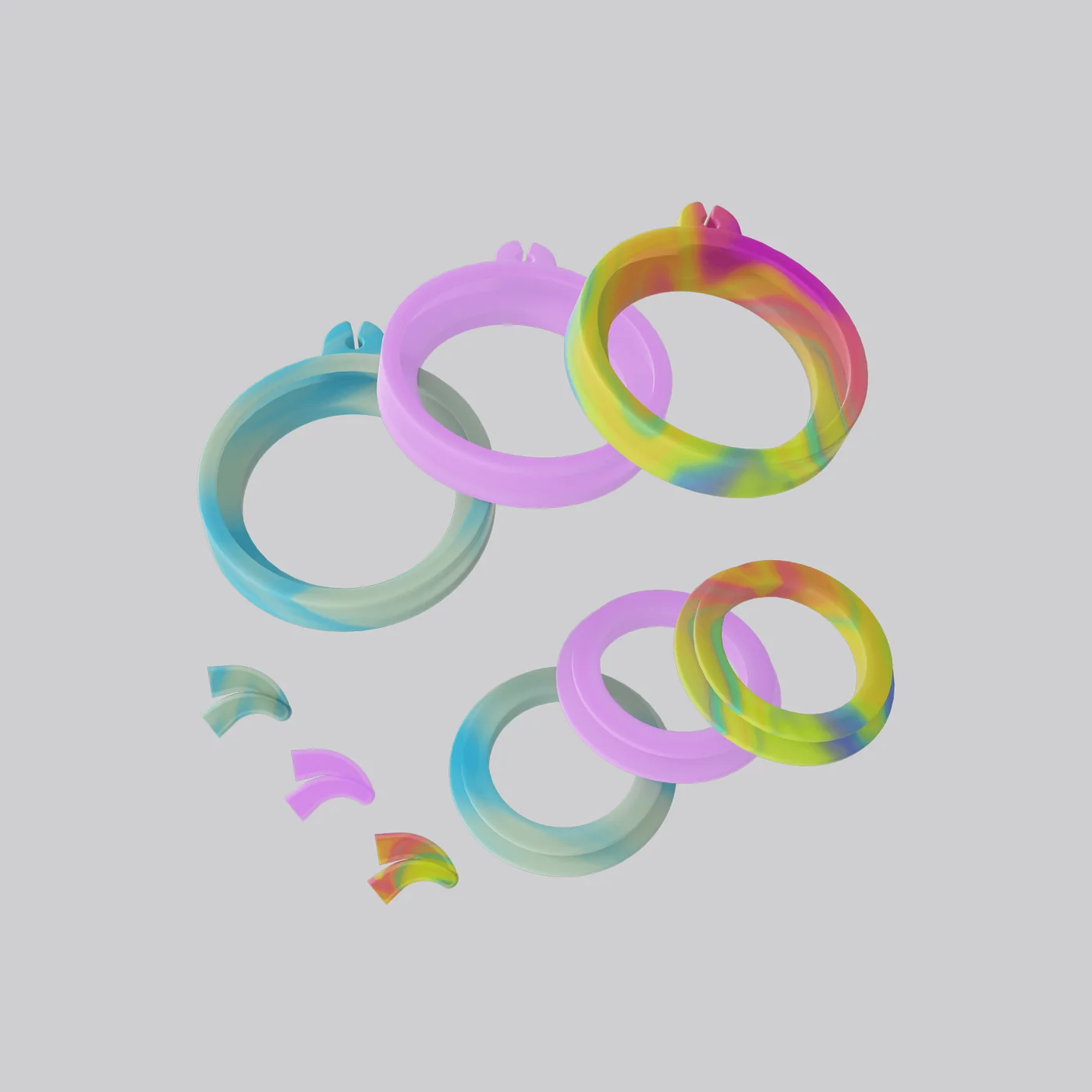 Toggle Silicone Packs